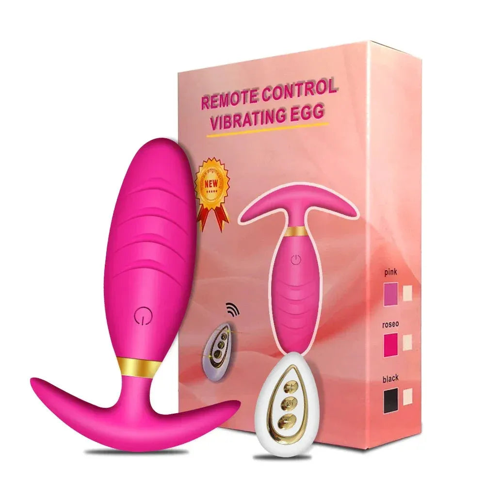 Wireless Anal Plug for Couples - Removable Stimulator